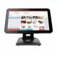 BT Thermal Printer and 2D Scanner POS Systems for Restaurant Hotel Supermarket 15.6 inch Adjustable