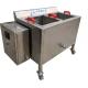Two Baskets Snacks Frying Machine Electric Pressure Deep Fryer For French Fries