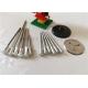 Aluminum Flange Base CD Weld Rock Wool Insulation Pins With Self Locking Washer
