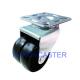 Top Plate Swivel Furniture Moving Casters Double Row Polypropylene Wheels