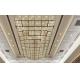 Modern Large Flush Mount Rectangle K9 Crystal Chandelier Lobby Pendant Light Banquet Hall Chandeliers