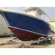 Aluminum Luxury Center Console Fishing Boats 6.25M Length With Hard Top