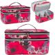 High quality lager capacity double lager design cosmetic bags