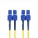 SC UPC-SC UPC Fiber Optic Patch Cord Single Mode Duplex 3.0mm G657A Lszh Cable