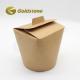 Recycled 8oz 12oz Take Away Food Container Environmental Take Away Food Container