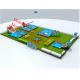 non inflatable pool above ground plastic swimming pool large inflatable water slide pool