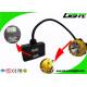 15000lux Brightness Semi Corded Mining Lamp Warning Lights Panasonic Battery Pack