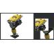 Portable Light Construction Machinery , Gas Powered Vertical Rammer Compactor
