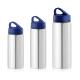 500ml Single wall stainless steel sports bottle with lid