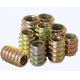 4.8 Grade M2.5 M4 Brass Round Nut Zinc Plate Surface 6h Tolerance For Wood