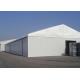 15x40m Canvas Steel Frame Industrial Storage Tents , Outdoor Warehouse Tents