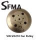 OD180 Excavator Volvo 210 10 Groove Fan Pulley
