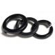 Black Surface Steel Spring Washer DIN / ANSI / GB Standard Easy To Use