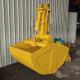 Hydraulic Clamshell Buckets For Excavators 1.3 CBM Loading Capacity 1100kg