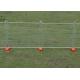 Temporary Wire Fence / Construction Site Fence Panels Excellent Rust Protection