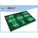 Inside Led Cricket Scoreboard Green Color High Resolution 1000mm*1600mm*90mm