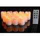 LED Battery Operated Tea Lights w Remote Control
