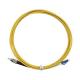 3.0mm Fiber Optic Patch Cord  / Simplex LC To FC Patch Cord ROHS Certified