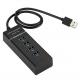 24AWG 4 Port High Speed USB Hub 3.0 Adapter For PS4 80g