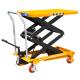 Warehouse Manual Lift Table Double Scissor Type 1.5 Meter Easy Operation