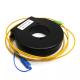 SC UPC APC 1000M 3.0mm Fiber Optic OTDR Launch Cable Box Mini Round Ring Model