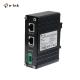 30W Din Rail Industrial 2.5G POE Injector Adapter with 12~48V DC Power Booster Function