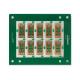 35um HDI Double Sided PCB V Cut Green Ink Immersion Gold LPI PTFE