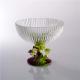 Liuli K9 Crystal Luxury Fruit Bowl Multicolored  Eco Friendly