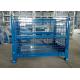 Portable Warehouse Storage Cages On Wheels Customized Sizes / Colors