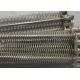 Acid - Resisting Stainless Steel Chain Mesh Conveyor Belt To Transporting Products