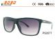 2017 hot sale style unisex Sunglasses with Plastic Frame, UV 400 Protection Lens,