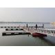 Galvanized Marine Aluminum Gangways Anti Rust Aluminum Floating Pontoon