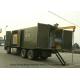 Enclosed HOWO Mobile Workshop Truck Multifunctional  6x4 for Vehicle Maintenance