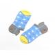 Anti Odor Sweat Absorption Ankle Socks Anti Skid With Embroidery Logo