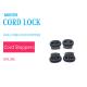Oval Cord Lock Plastic Stopper Double Holes