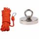 Multifunctional Neodymium Magnetic Chuck Fishing Magnet Set with Strong Pull and Rope