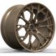 Bronze 6061-T 6 Aluminum Alloy 2 Piece Forged Wheels Hyper Black Bolt Pattern Custom 5x120 5x114.3 5x139.7 5x110 5x112