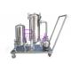 320kg Beverage Syrup Filter For Soft Drink Processing Equipment SUS304 1.5mm Single Layer