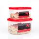 Cartoon plastic air tight seal crisper food storage containers sets with lid for kitchen use