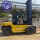 10t FD100 Used Komatsu Forklift With Strong Hydraulic Machine
