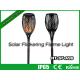 Hitechled Solar Tiki Torch Light, Solar Flickering Flame Light, Lumière solaire de jardin,  lumière de flamme solaire