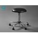 ESD Safe Cleanroom Stool With Anti Slip Ring Leather Surface