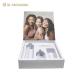 White Printing Paper Cosmetic Paper Box Magnetic Closure Packaging Box With EVA