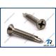 304/18-8 Stainless Philips Flat Head Self Drilling Screw for Aluminum