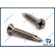 304/316/410 Stainless Steel Philips Flat Head Self Drilling Screw, #3 Tek Point