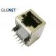 DIP Mounting 10/100 Magnetic RJ45 Jack Tab Down Ethernet RJ45 Connector With Shield