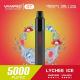 5000 Puffs Disposable Vape Pen 1800mAh Non Rechargeable With 3.5% Nic Salt