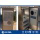 Stainless Steel Outdoor Telecom Cabinet IP55 Waterproof Corrosion Resistance