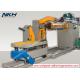 Steel Cut To Length Machine Heavy Capacity hydraulic decoiler With Coil Car / Cart
