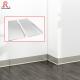 Wall Decorative Aluminum Skirting Board Baseboards With Accessories